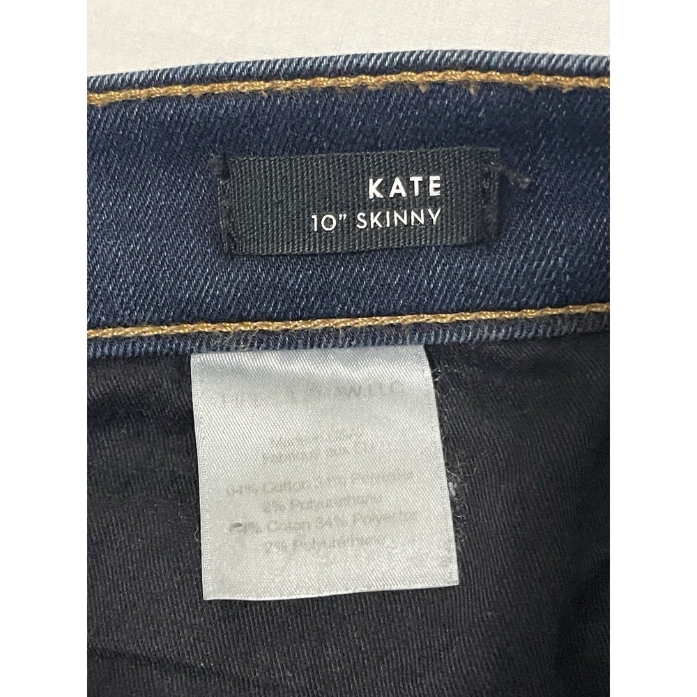 Veronica Beard Women's Kate 10" Skinny Jeans Vintage Wash Size 24 - Picture 4 of 8